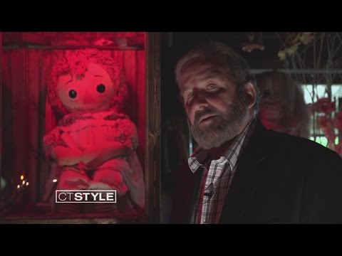 Ryan visits the Annabelle Doll at The Warren's Occult Museum