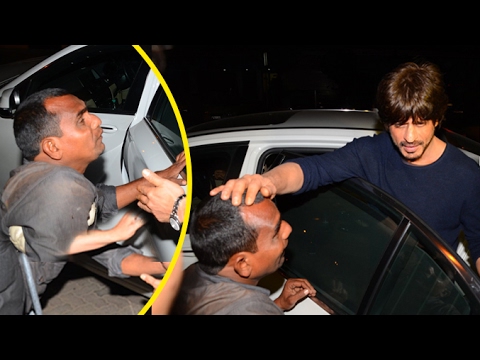 Hungry Beggar Begs For FOOD From Shah Rukh Khan.. What He Does Next Will Melt Your Heart