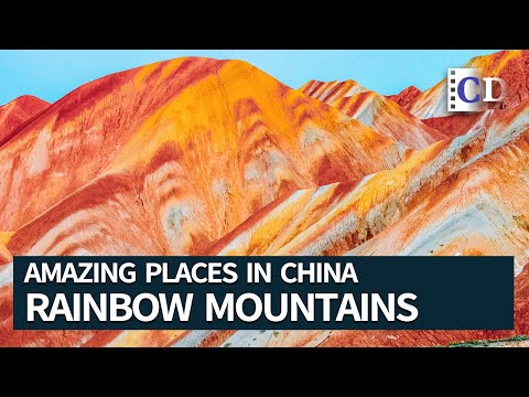 Unbelievable Rainbow Mountains of Zhangye Danxia | Amazing Places in China