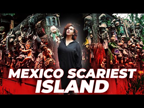 A Tour of the Haunted Island of the Dolls Mexico  - La Isla de la Muñecas - #hauntedisland