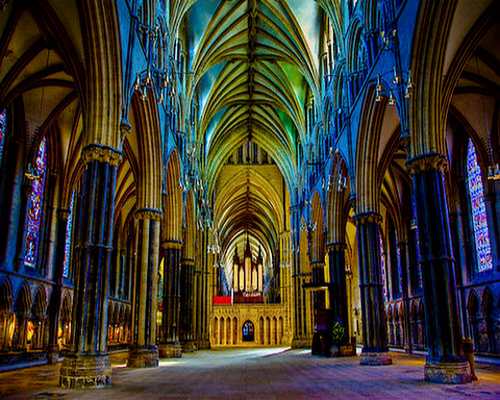 Gothic Cathedral of Lincoln, England