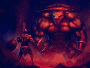 Legend The Labyrinth and Minotaur