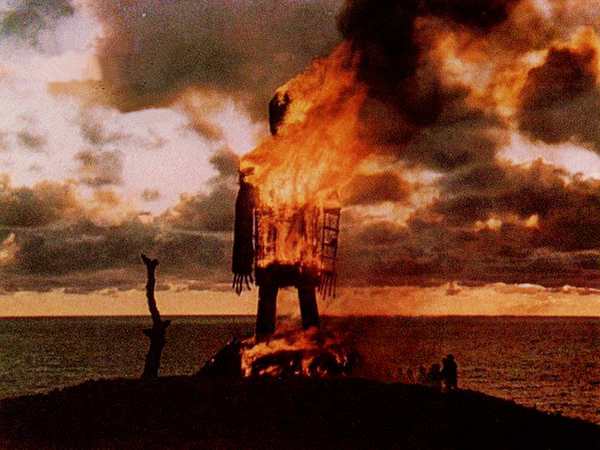 Burning Wicker Man