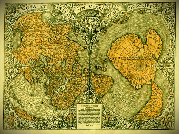 Oronteus Finaeus Map