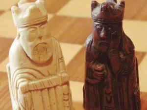 Chess Pieces with a Viking Past