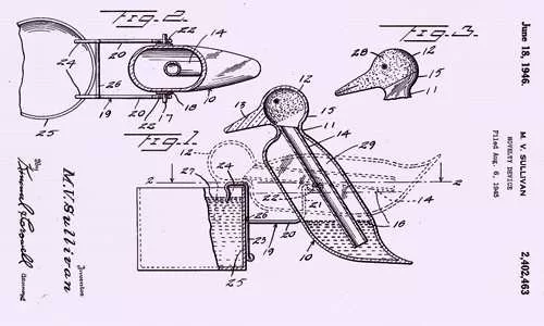 Behind the Classic Drinking Bird