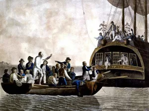 Tensions on the HMS Bounty