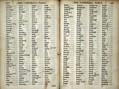 Evolution of Dictionaries