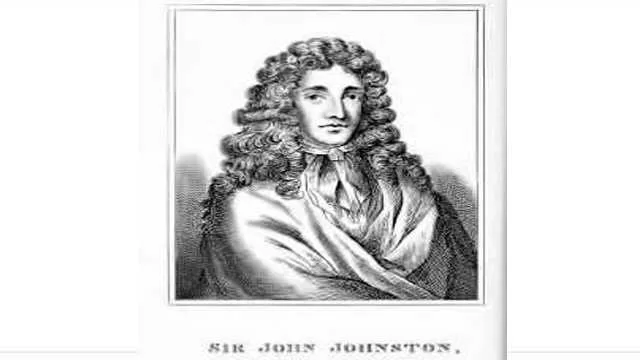 Marriage of Sir John Johnston