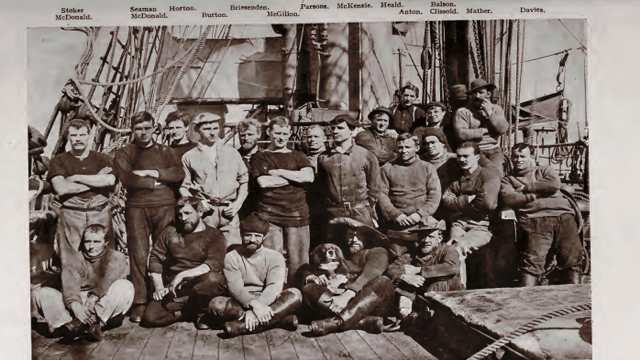 The crew of the Terra Nova