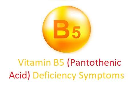 Vitamin B5 (Pantothenic Acid) Deficiency Symptoms