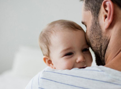 Father Carrying His Son Appears Ordinary