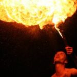 Michigan's Fire Breathing Man