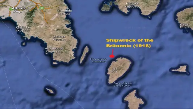 HMHS Britannic wreck map.webp