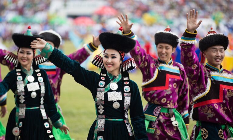 Naadam, the conventional festival of Mongolia