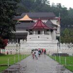 The temple of the Tooth in Kandy, Sri Lanka