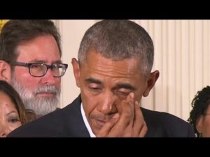 President Obama Crying