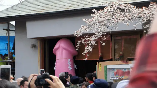 Wacky Kanamara Matsuri Festival in Japan