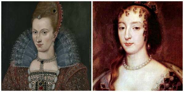 Anne and Denmark and Henrietta Maria