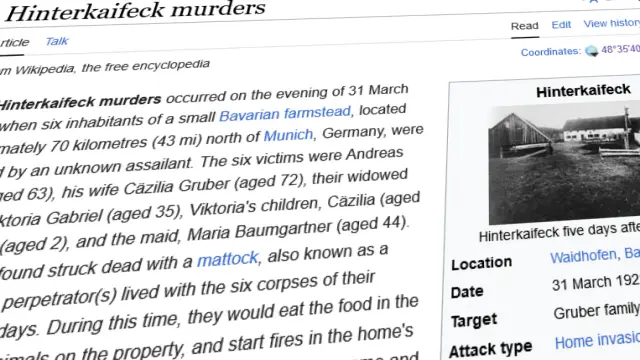 17 Scariest Wikipedia Pages