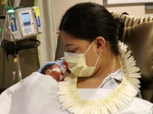 Burbank Mom Goes Into Labor