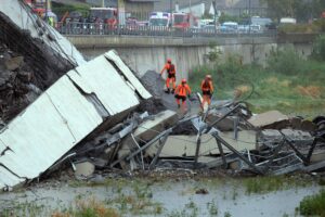 Italy Bridge collapsed