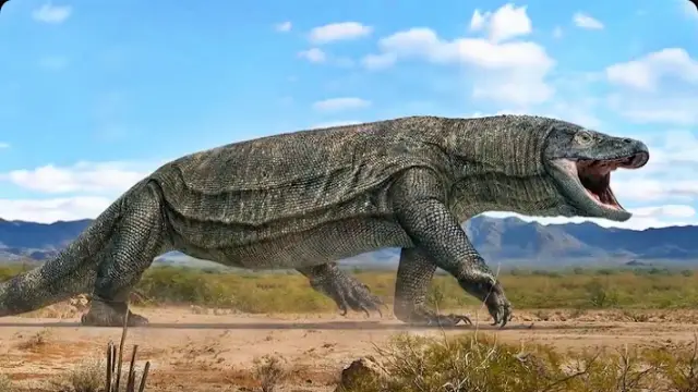 Megalania: The Giant Monitor Lizard