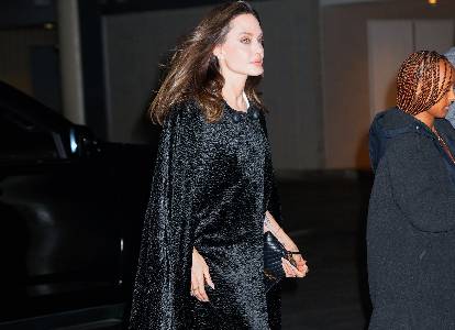 Angelina Jolie recreated her iconic outfit