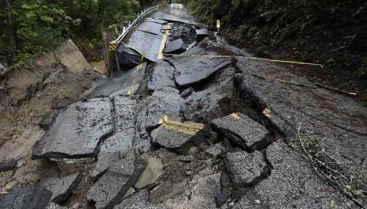 Storm Wallops California