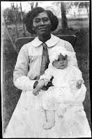 Alice Tittle holding Lady Bird