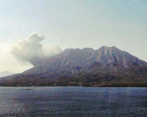 Sakurajima Volcano Erupts