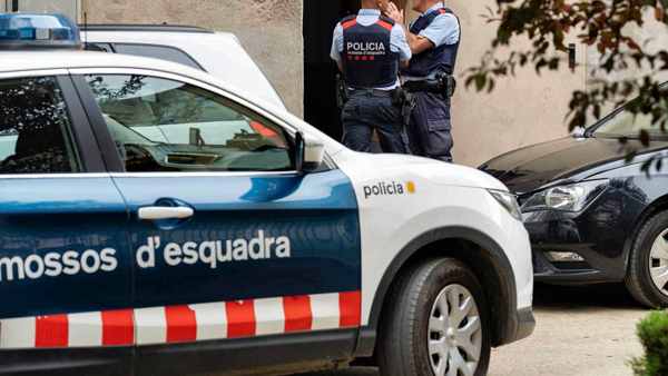 Police in Barcelona