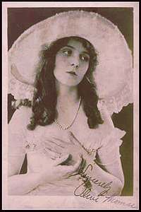 Olive in 1916.