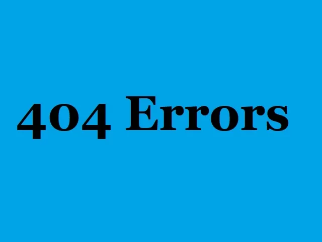 Redirecting 404