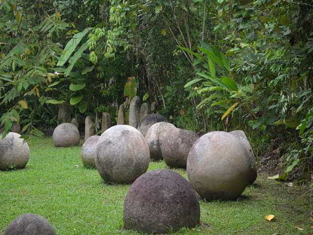 Stone spheres