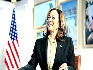 Kamala Harris accepts