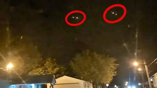 Orbs Spotted Near Air Force